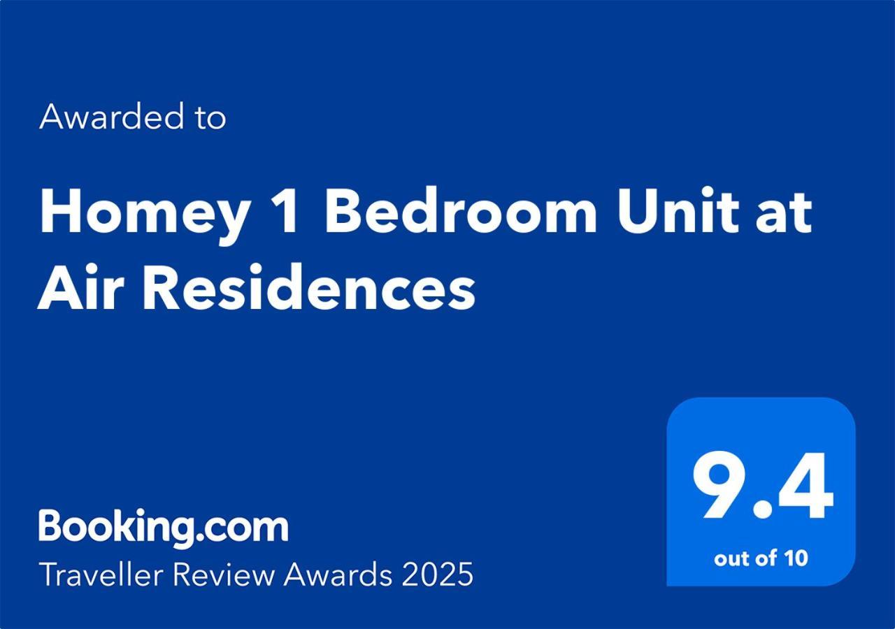 Homey 1 Bedroom Unit At Air Residences Makati City Екстер'єр фото